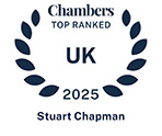 Chambers Top Ranked UK 2025 - Stuart Chapman