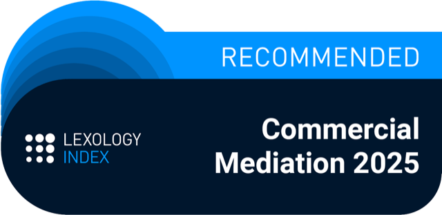 Lexology Index recommended Commercial Mediation 2025